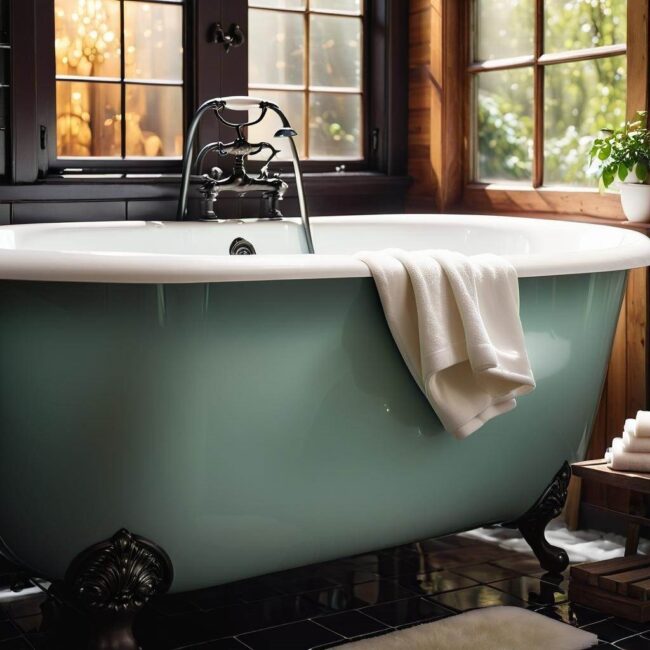 Bezpieczne środki do usuwania rdzy z wanny