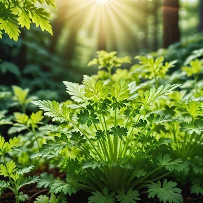 Czy pietruszka naciowa kiełkuje szybko