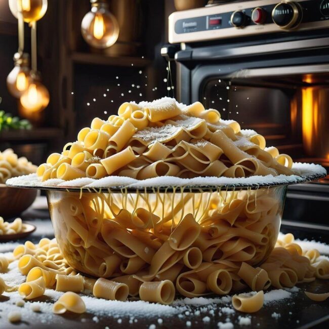 Gotowany makaron a trwałość w zamrażarce