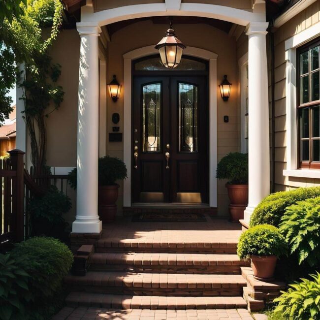 Indywidualne drzwi wejściowe do kondygnacji