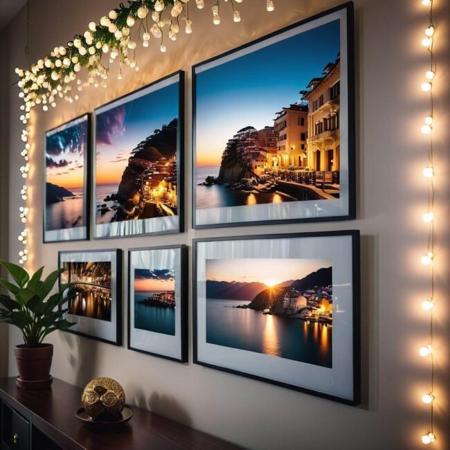 Jak osiągnąć minimalistyczny efekt na ścianie bez ramek