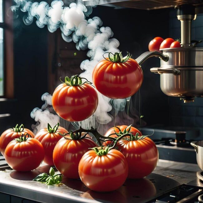 Jak parzyć pomidory bez skórki