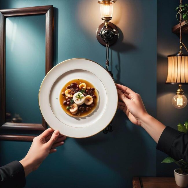 Jak utrzymać talerz na ścianie