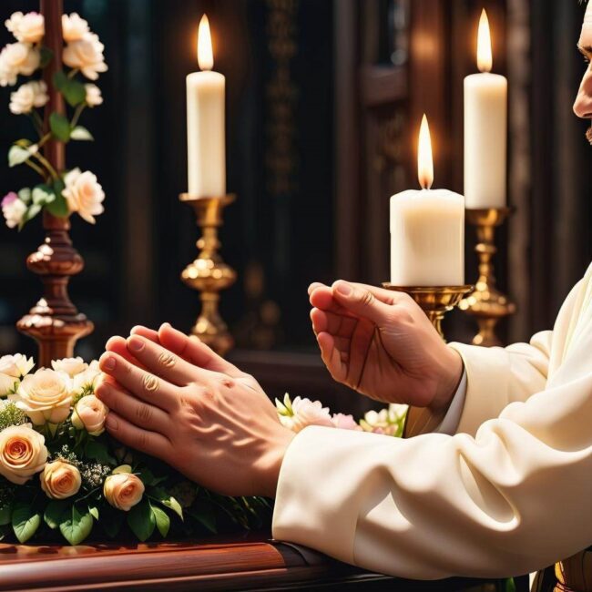 Modlitwa za ulgę w żałobie po stracie męża