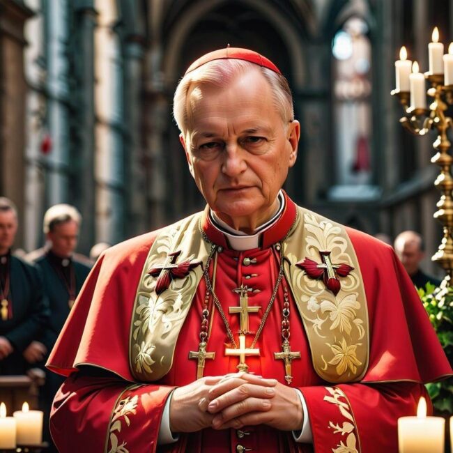 Msza święta z modlitwą do kardynała