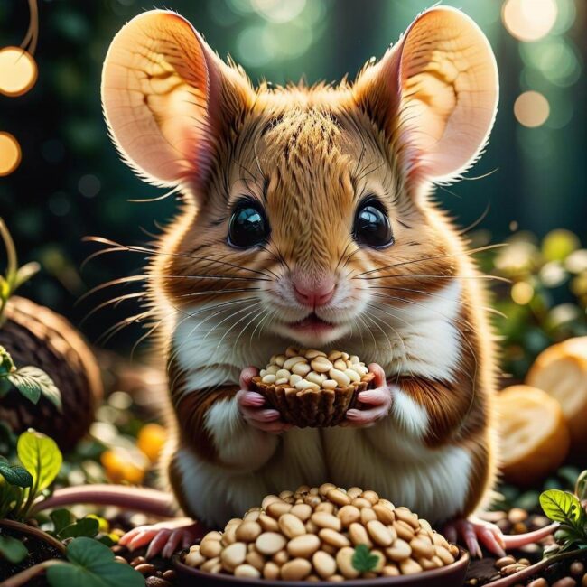 Naturalne pokarmy dla małych myszek