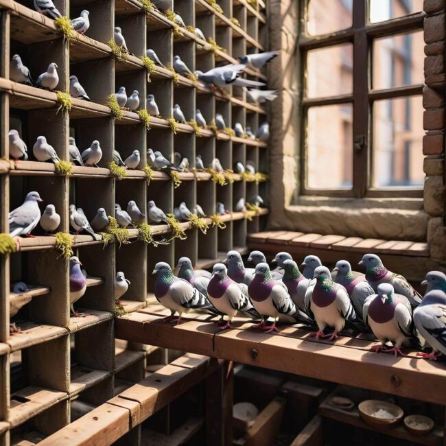Projektowanie ergonomicznych miejsc lęgowych dla gołębi