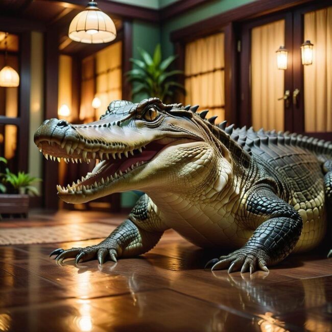 Sennik duże gady w domu