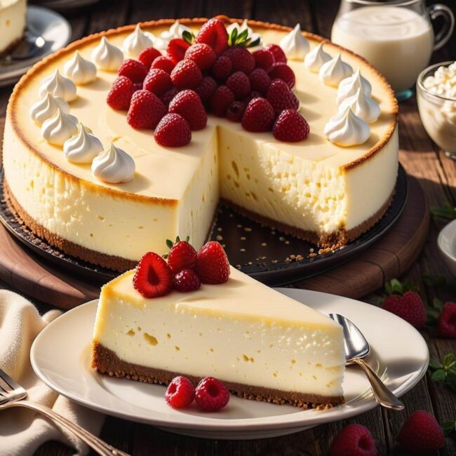 Sernik bez cukru i tłuszczu