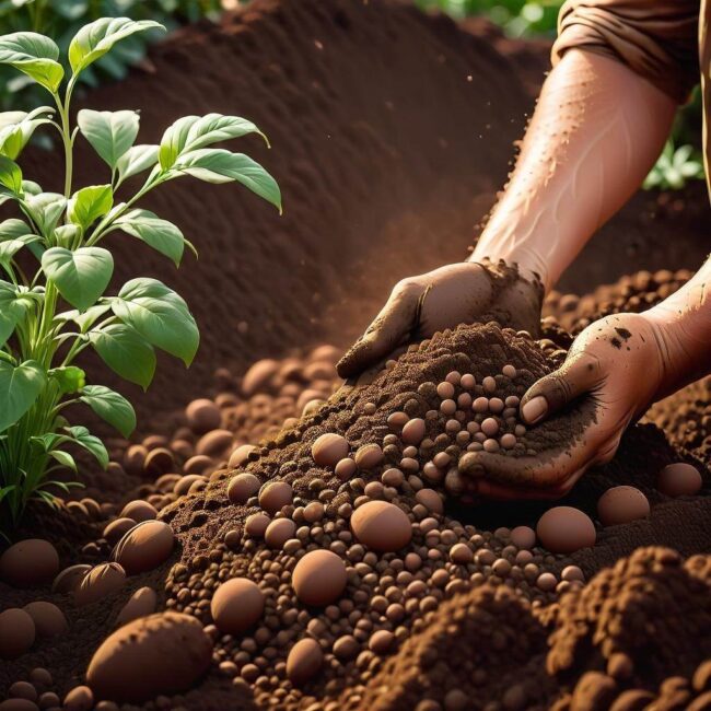 Wprowadzanie roślin motylkowych do gleby gliniastej