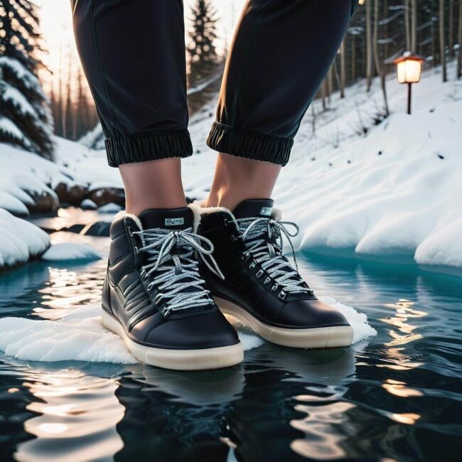 Wygodne buty do zimowego kąpieli